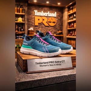Timberland PRO Setra CT Women’s 6 Wide Composite Toe Work Shoe FreeShipping